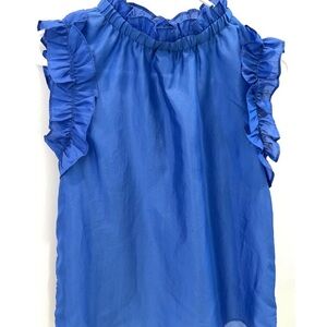 blue top size: small (fits xs)